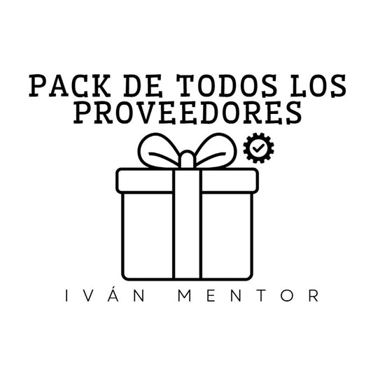 PACK DE TODOS LOS PROVEEDORES DE LA WEB